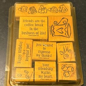 Vintage Y2K Coffee Stamps | Stampin’ Up! 2002